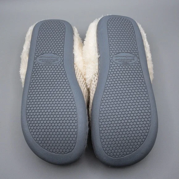 ‼️SOLD‼️ Dearfoam Dluxe Brand New Memory Foam Women’s Slippers - Size M 7/8 - Picture 13 of 14